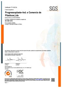 Plasticprogress ISO9001-2015